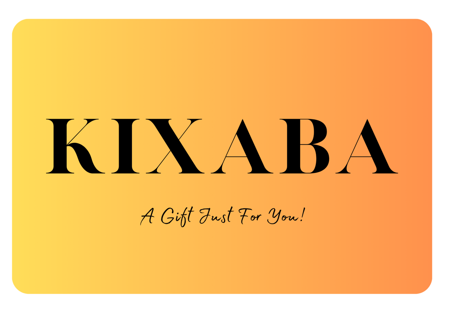 Kixaba Store Gift Card