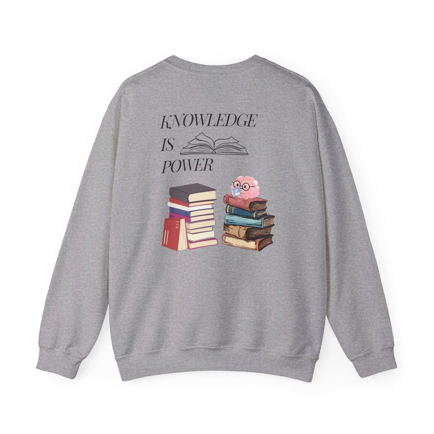 Easily distracted by books | Unisex Heavy Blend™ Crewneck Sweatshirt