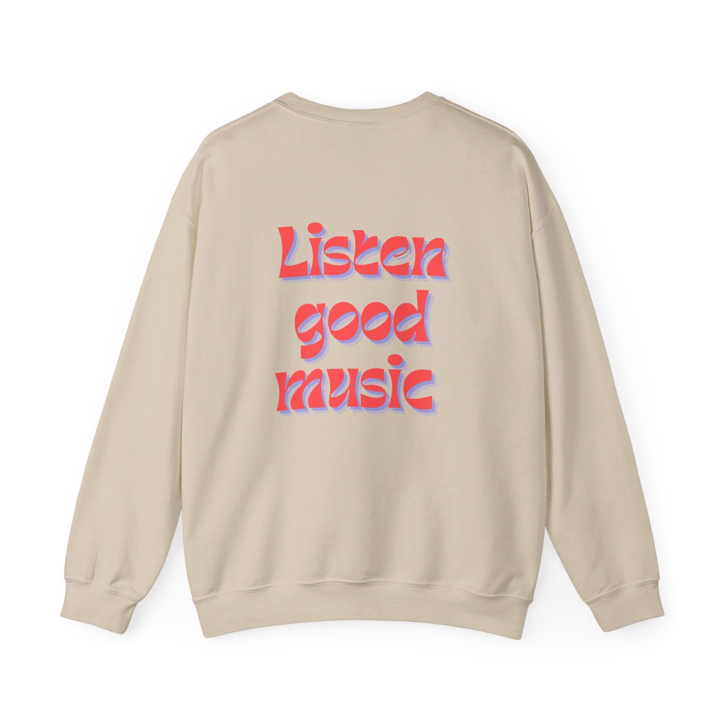 Listen Good Music | Unisex Heavy Blend™ Crewneck Sweatshirt