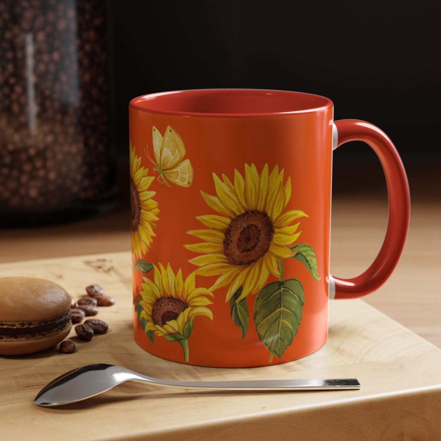 Sunflowers Accent Coffee Mug (11, 15oz)