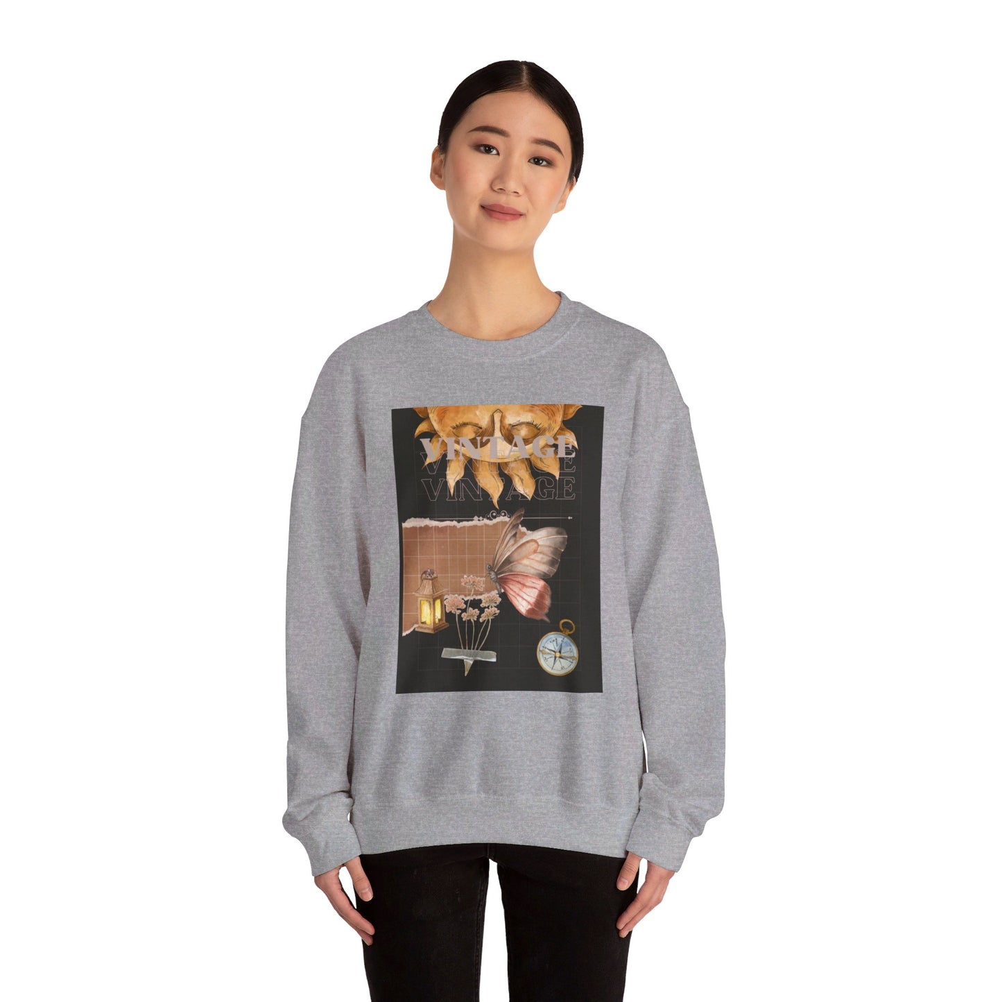 VINTAGE | Unisex Heavy Blend™ Crewneck Sweatshirt