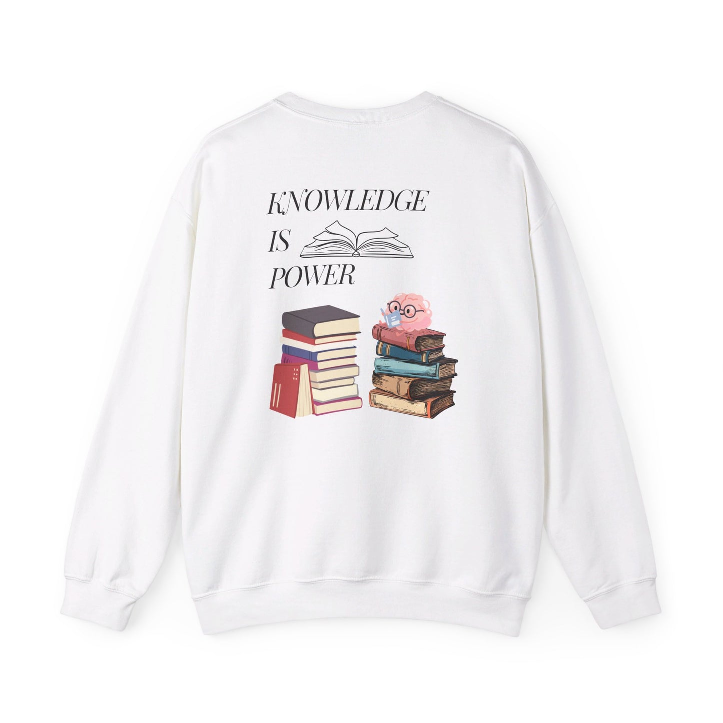 Easily distracted by books | Unisex Heavy Blend™ Crewneck Sweatshirt