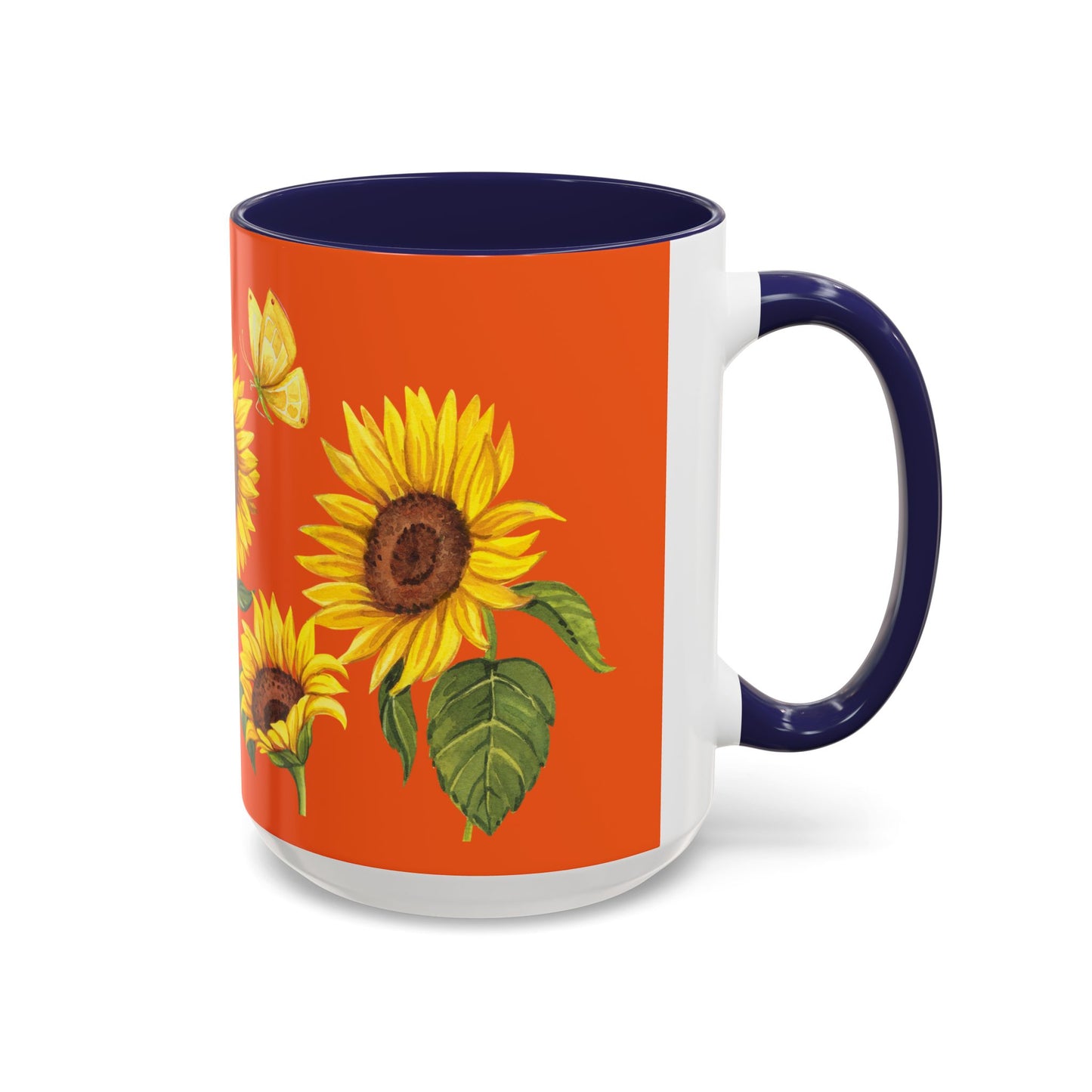 Sunflowers Accent Coffee Mug (11, 15oz)