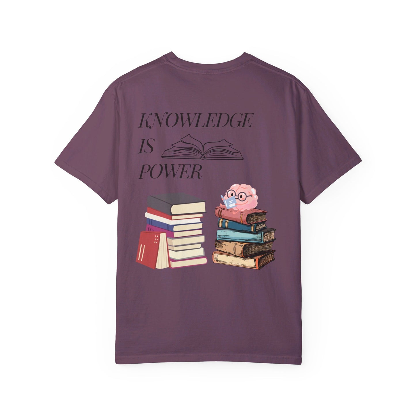 Easily distracted by books | Unisex Garment-Dyed T-shirt