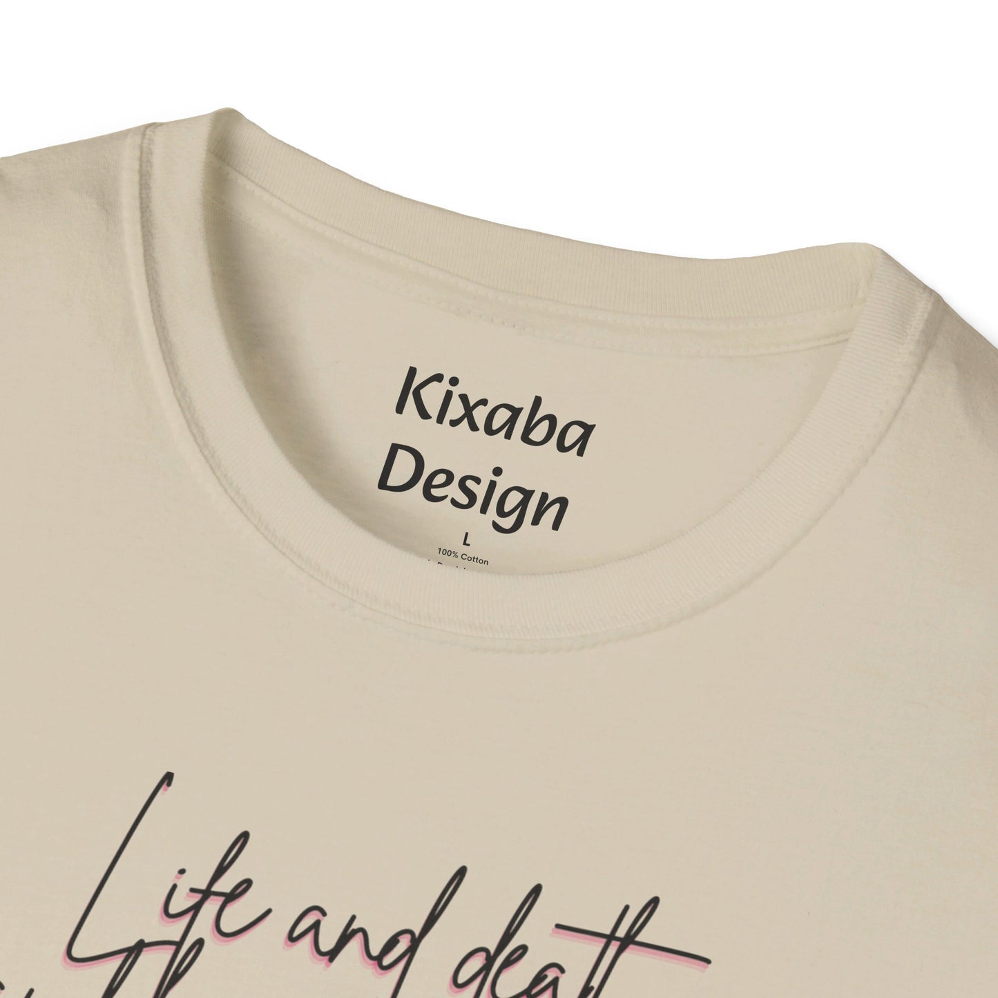 Life and Death | Unisex Softstyle T-Shirt