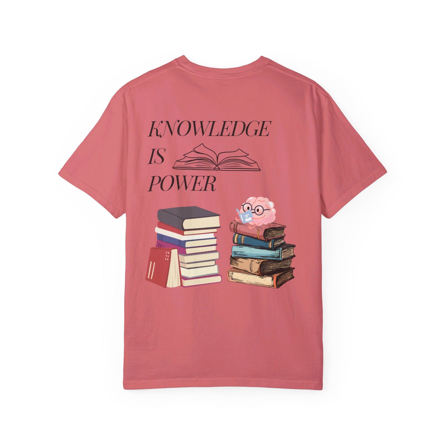 Easily distracted by books | Unisex Garment-Dyed T-shirt