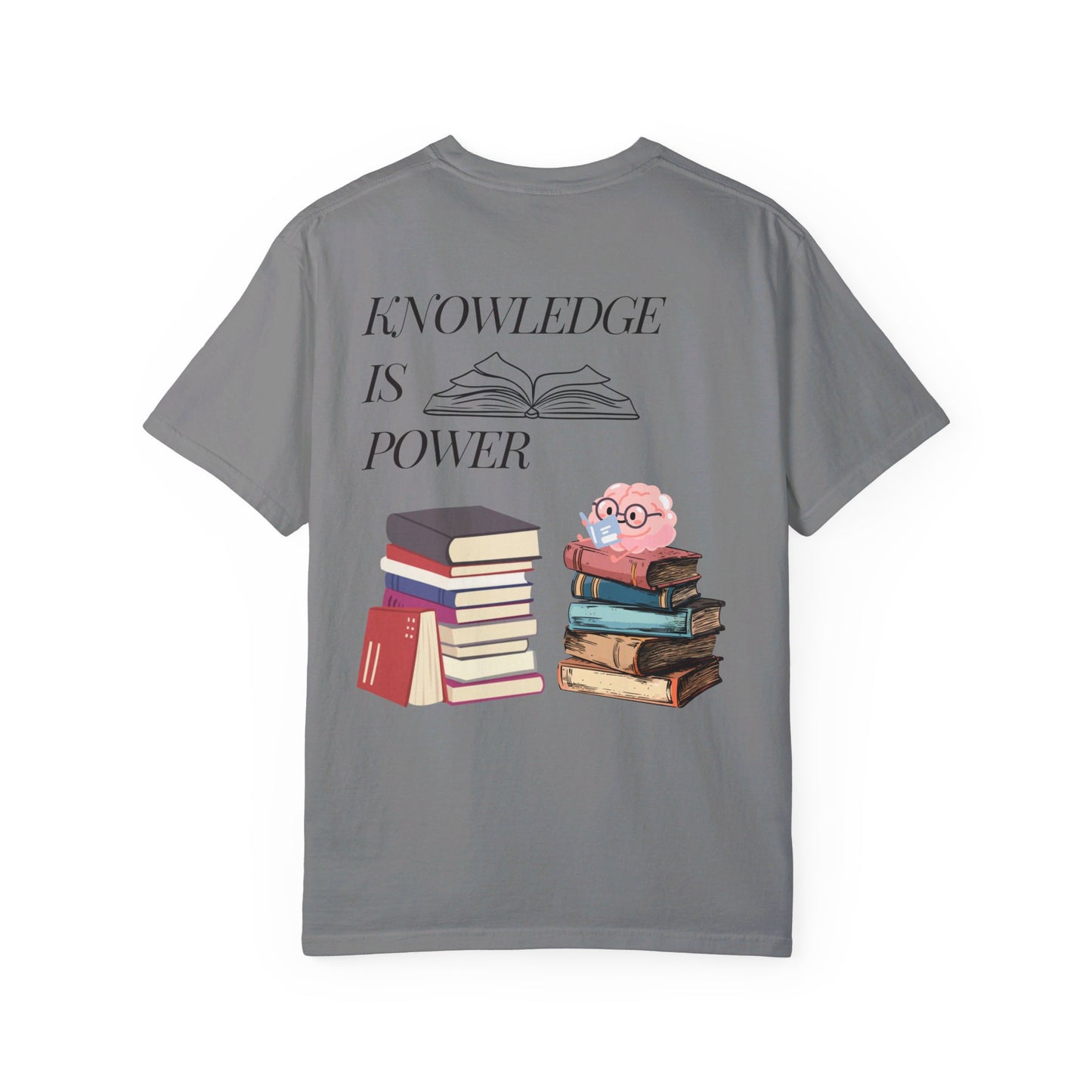 Easily distracted by books | Unisex Garment-Dyed T-shirt