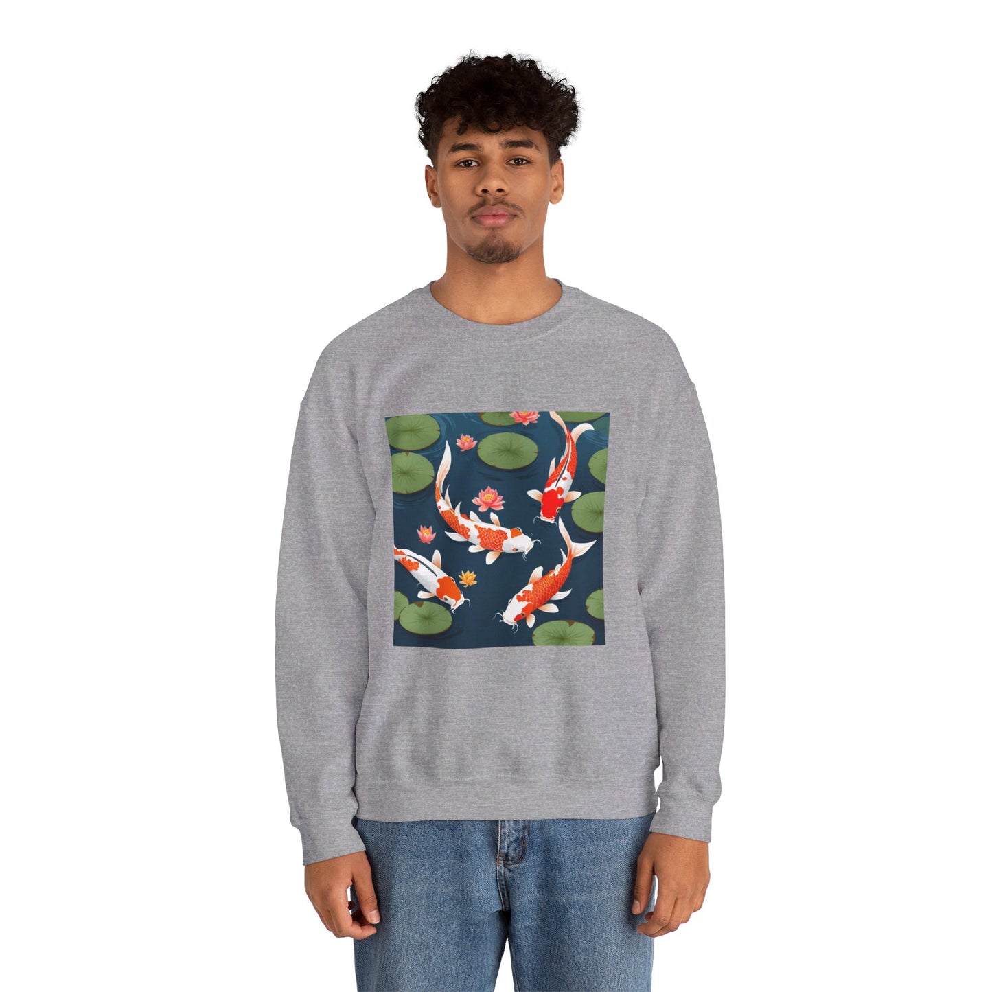 Koi fish | Unisex Heavy Blend™ Crewneck Sweatshirt