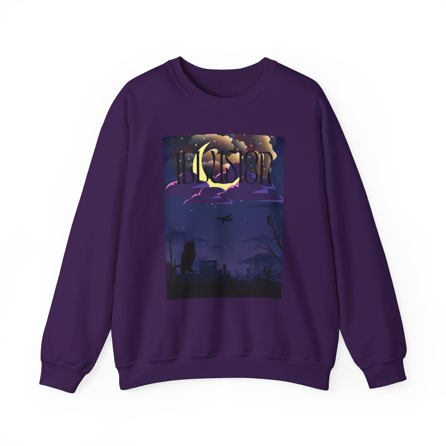 ILLUSION | Unisex Heavy Blend™ Crewneck Sweatshirt