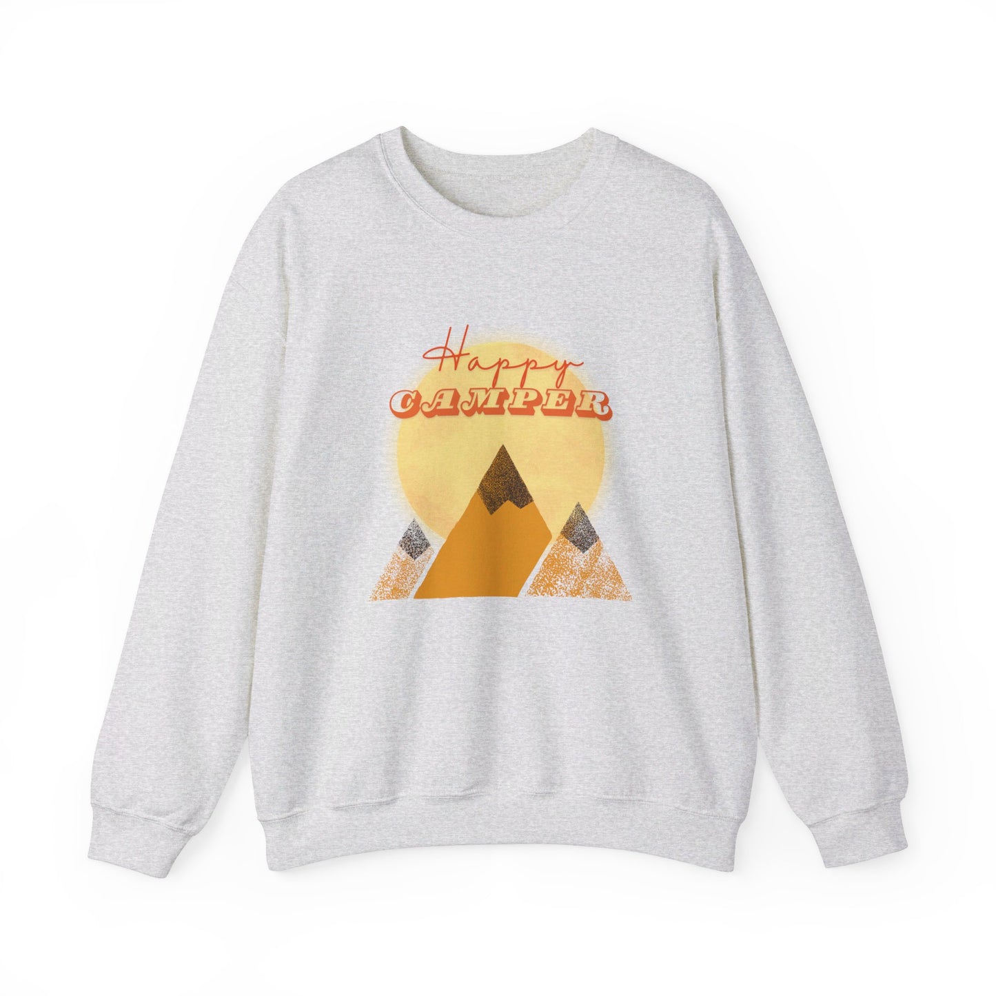 The Happy Camper | Unisex Heavy Blend™ Crewneck Sweatshirt