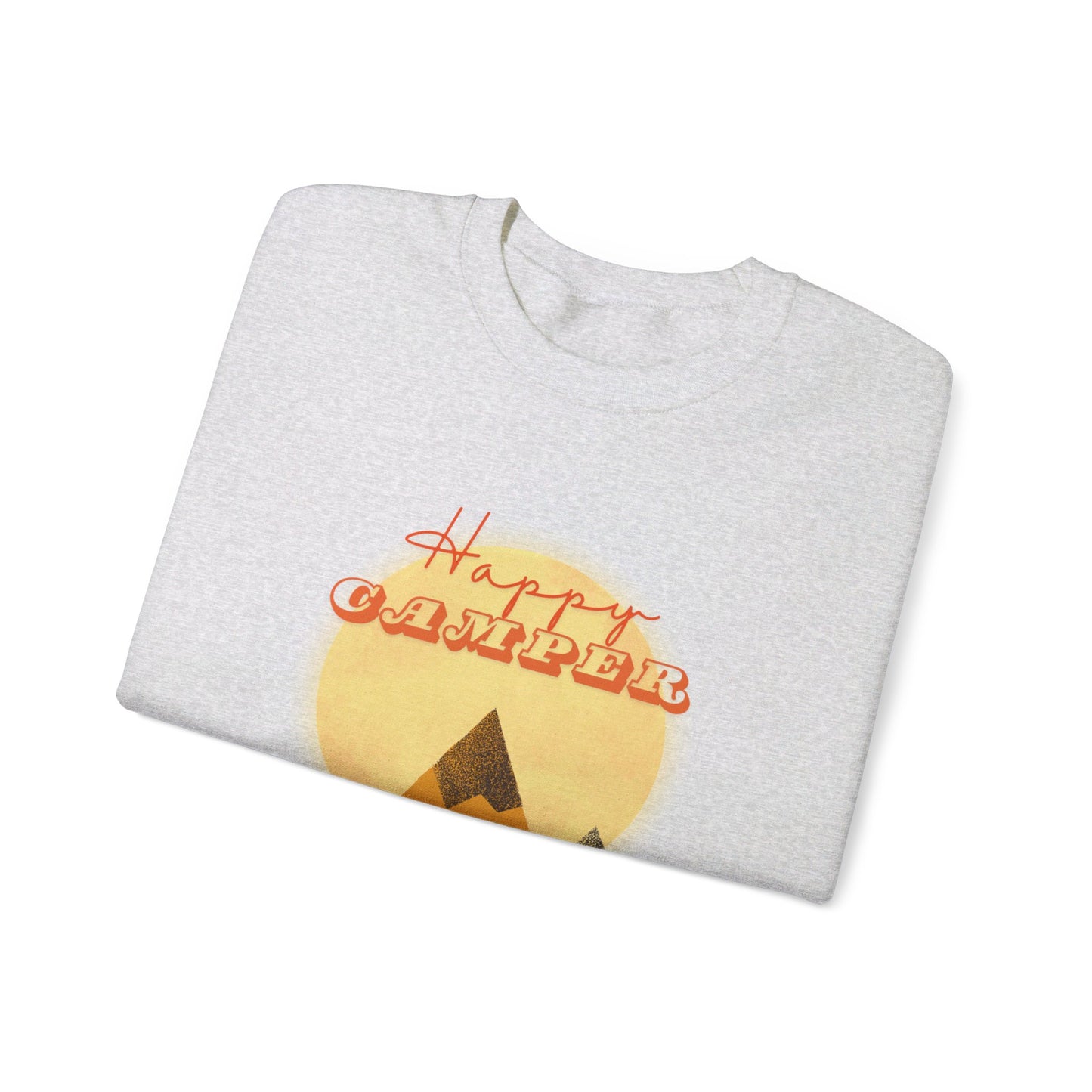 The Happy Camper | Unisex Heavy Blend™ Crewneck Sweatshirt