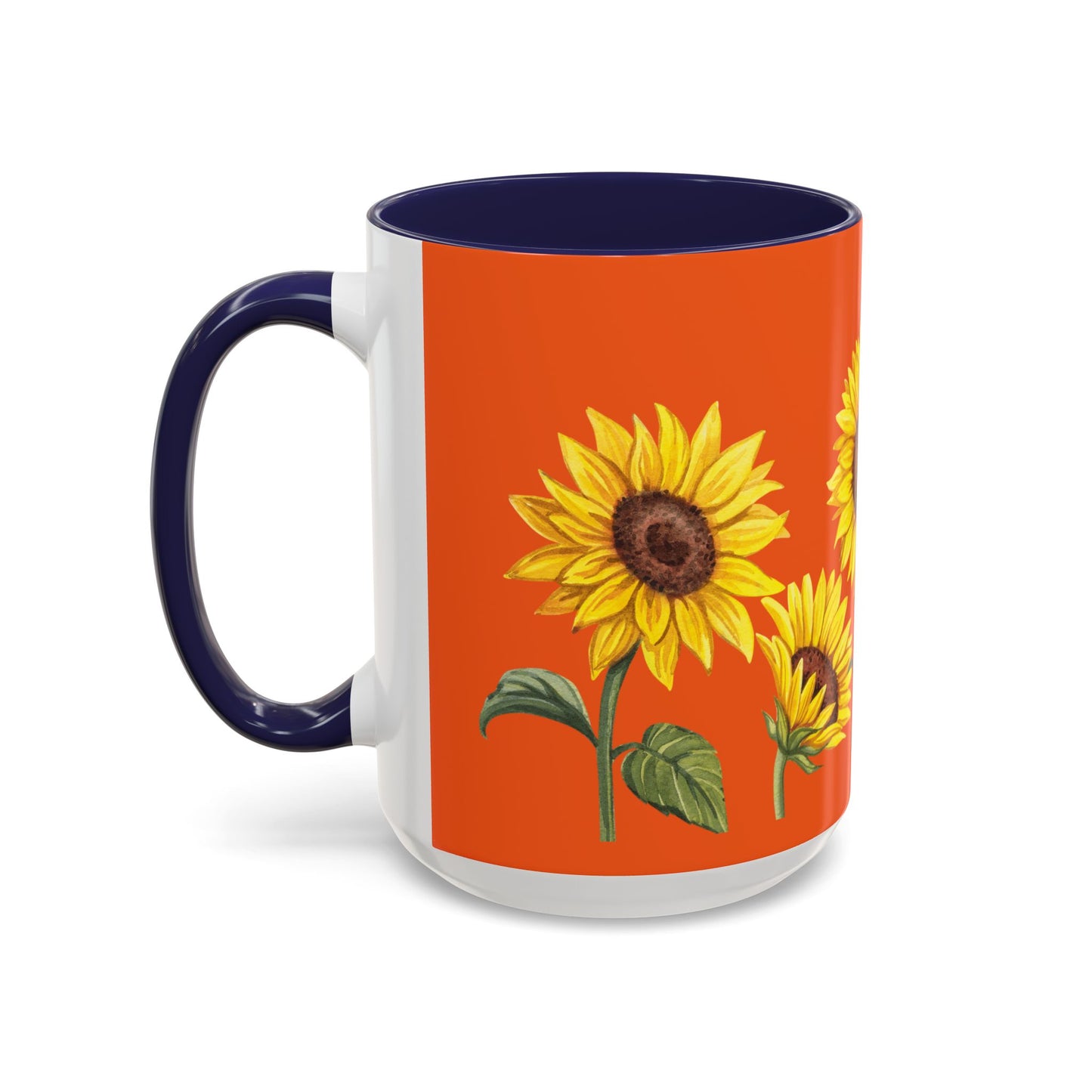 Sunflowers Accent Coffee Mug (11, 15oz)