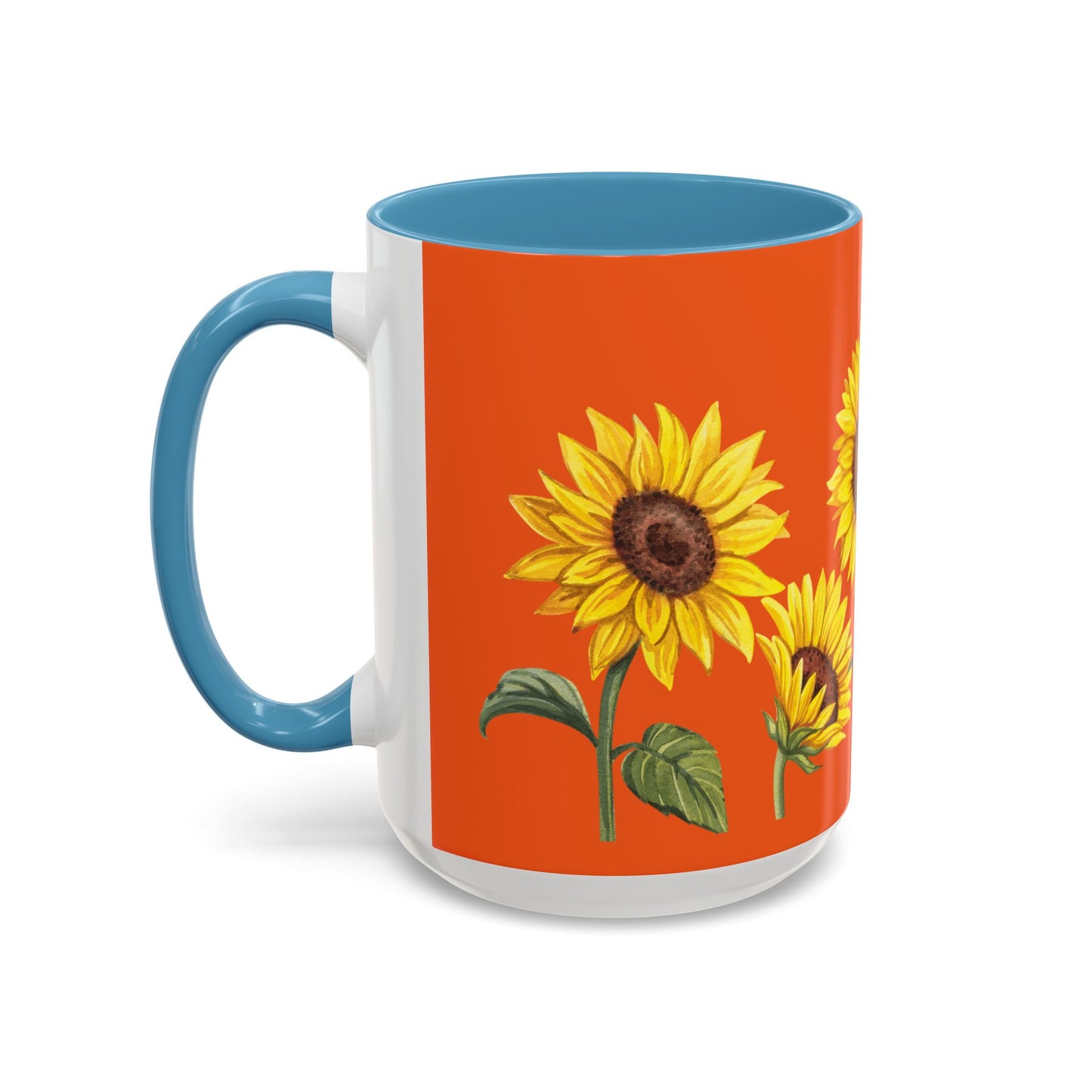 Sunflowers Accent Coffee Mug (11, 15oz)