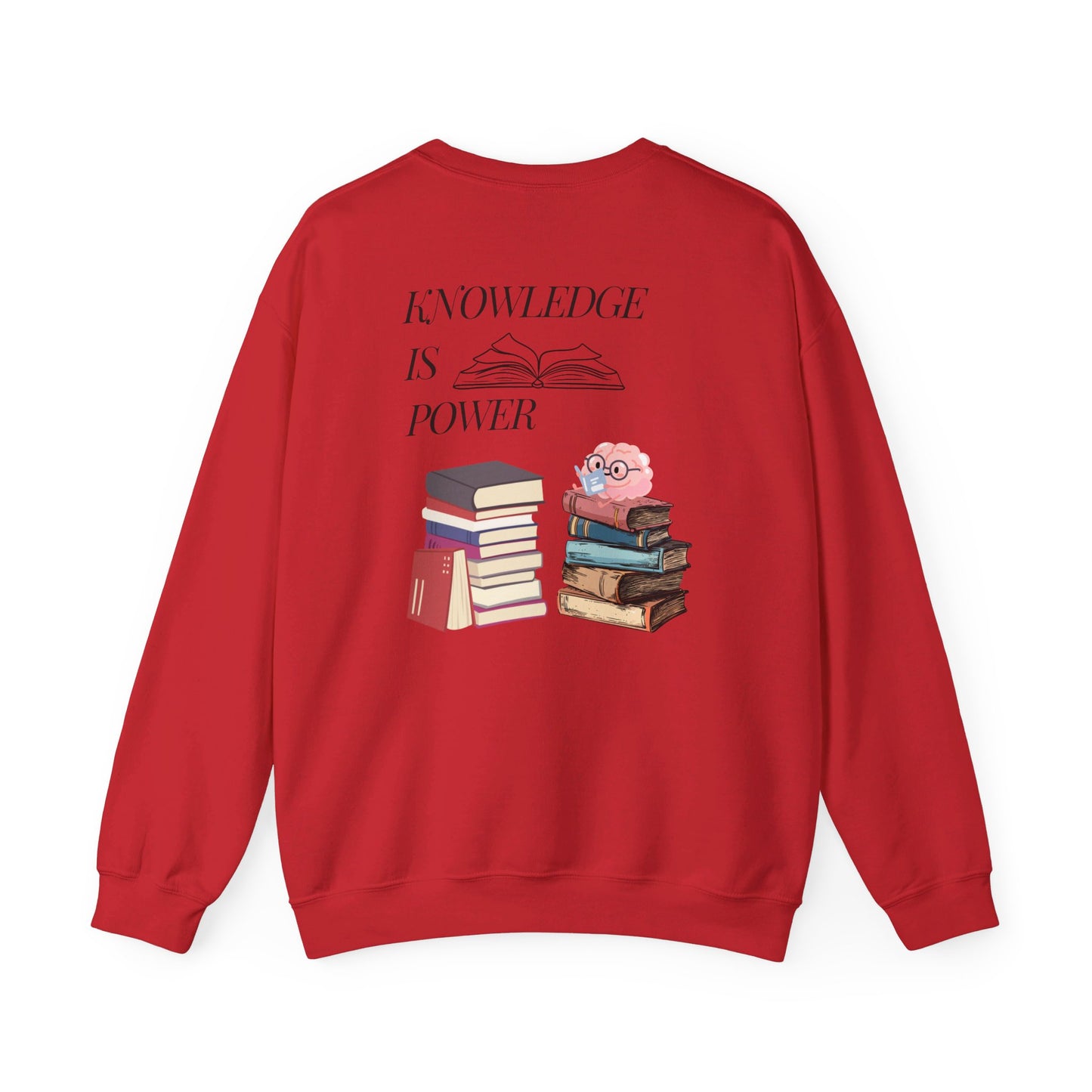 Easily distracted by books | Unisex Heavy Blend™ Crewneck Sweatshirt