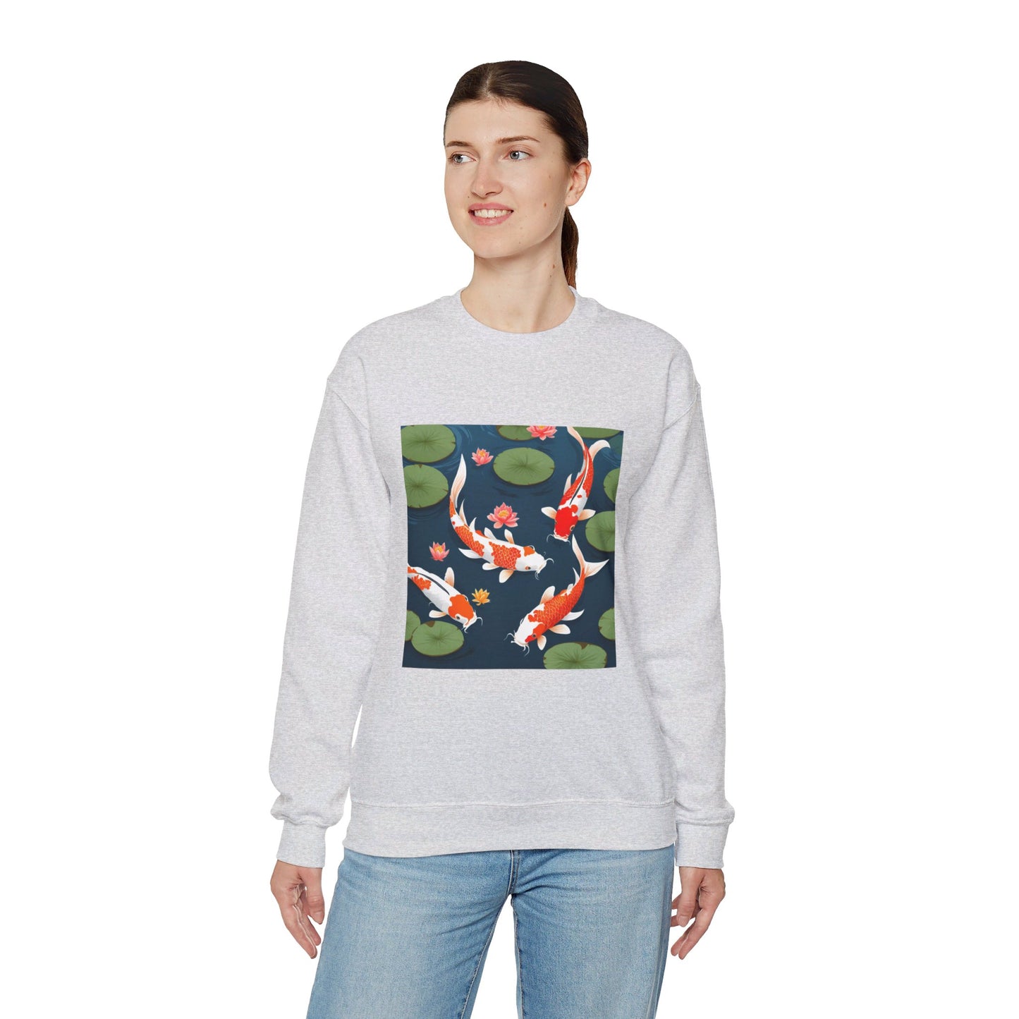 Koi fish | Unisex Heavy Blend™ Crewneck Sweatshirt