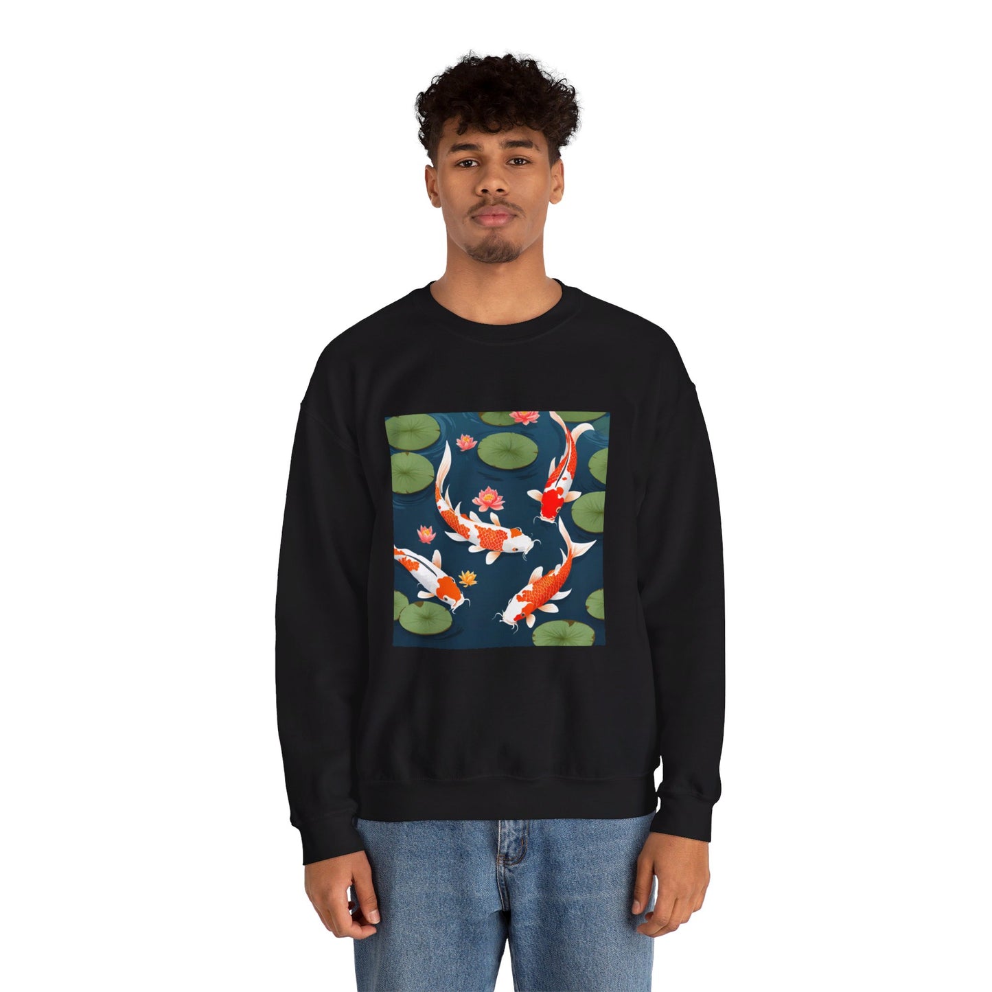 Koi fish | Unisex Heavy Blend™ Crewneck Sweatshirt