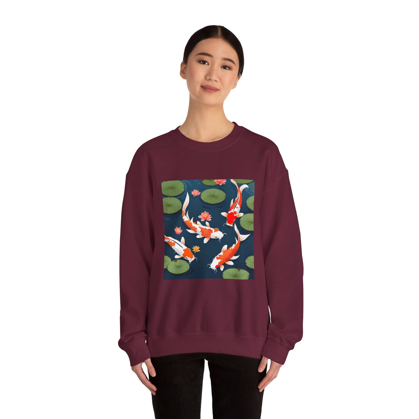 Koi fish | Unisex Heavy Blend™ Crewneck Sweatshirt