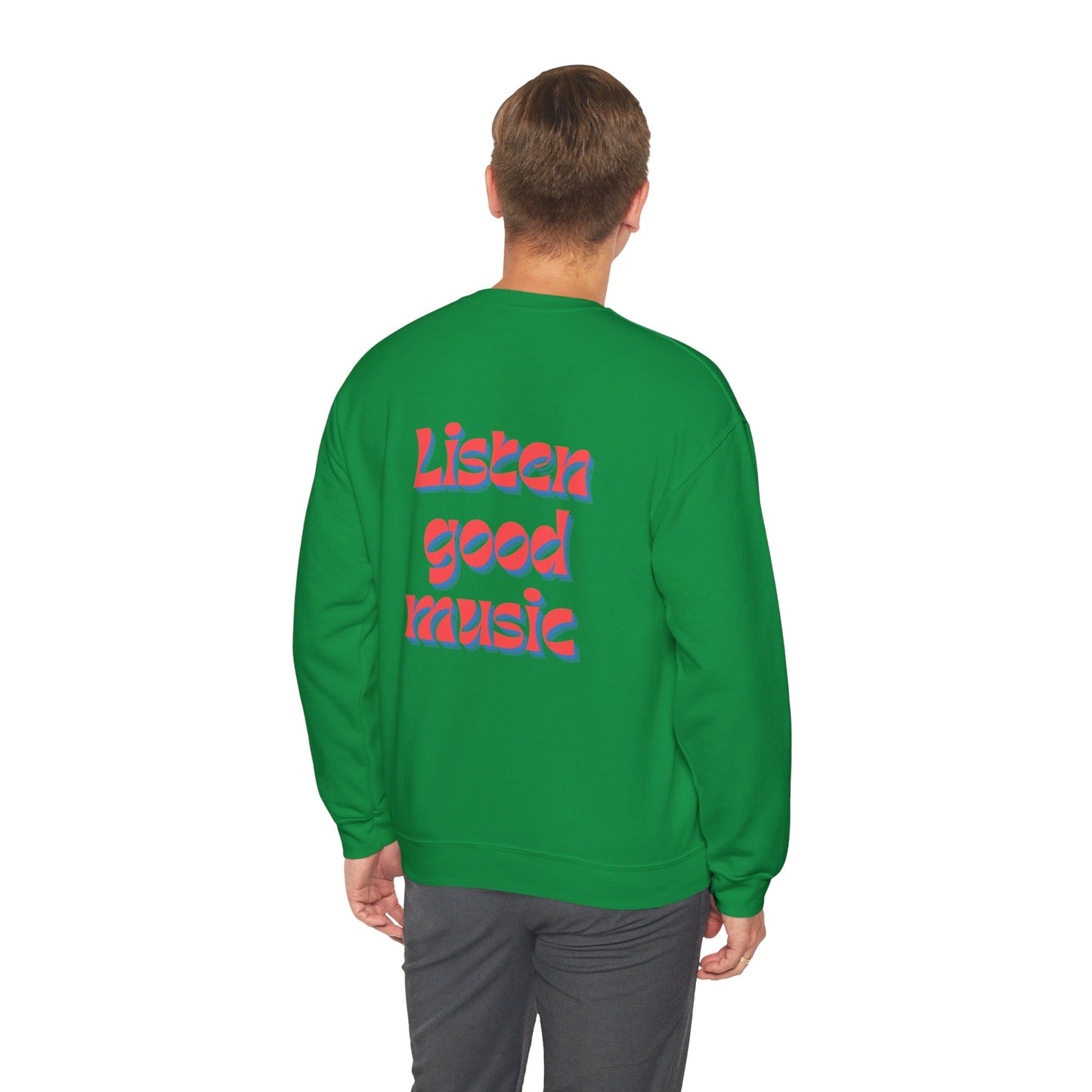 Listen Good Music | Unisex Heavy Blend™ Crewneck Sweatshirt