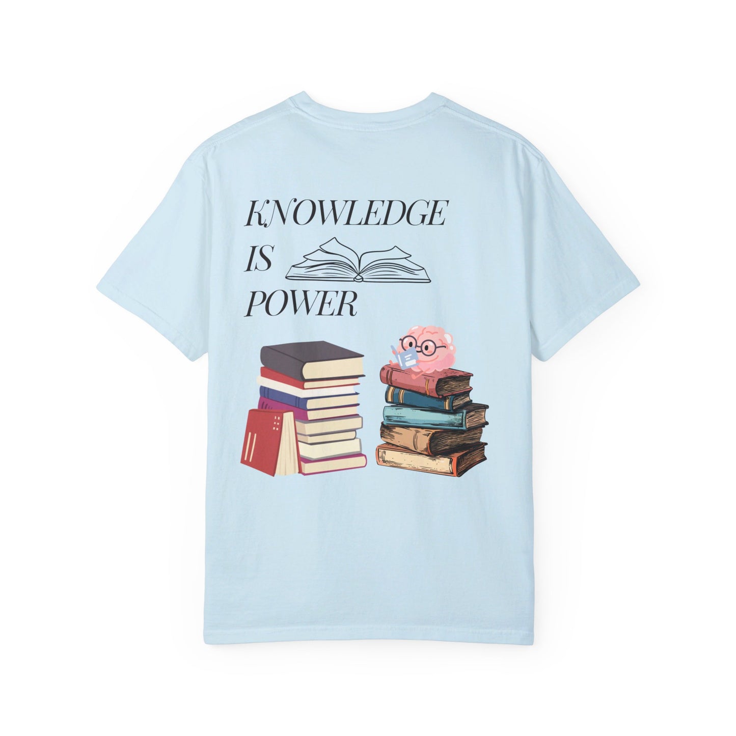 Easily distracted by books | Unisex Garment-Dyed T-shirt