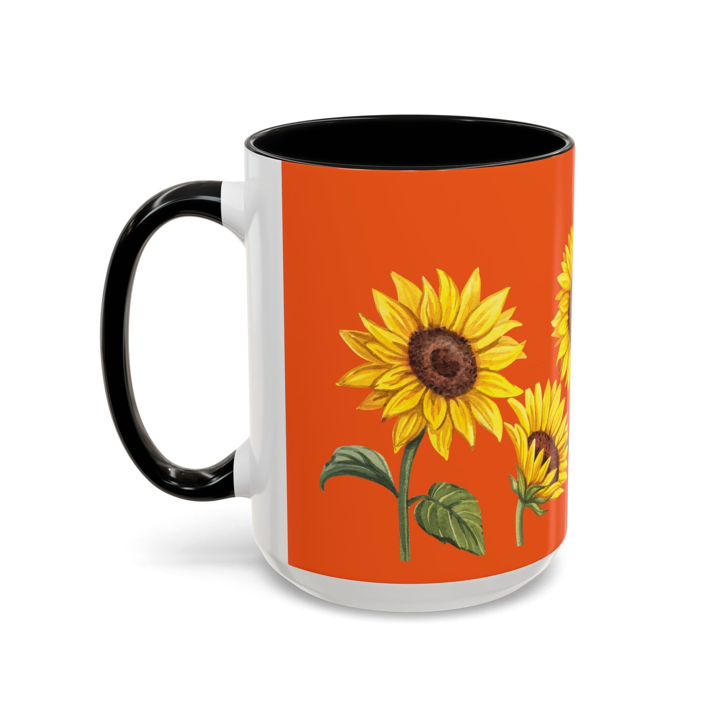 Sunflowers Accent Coffee Mug (11, 15oz)