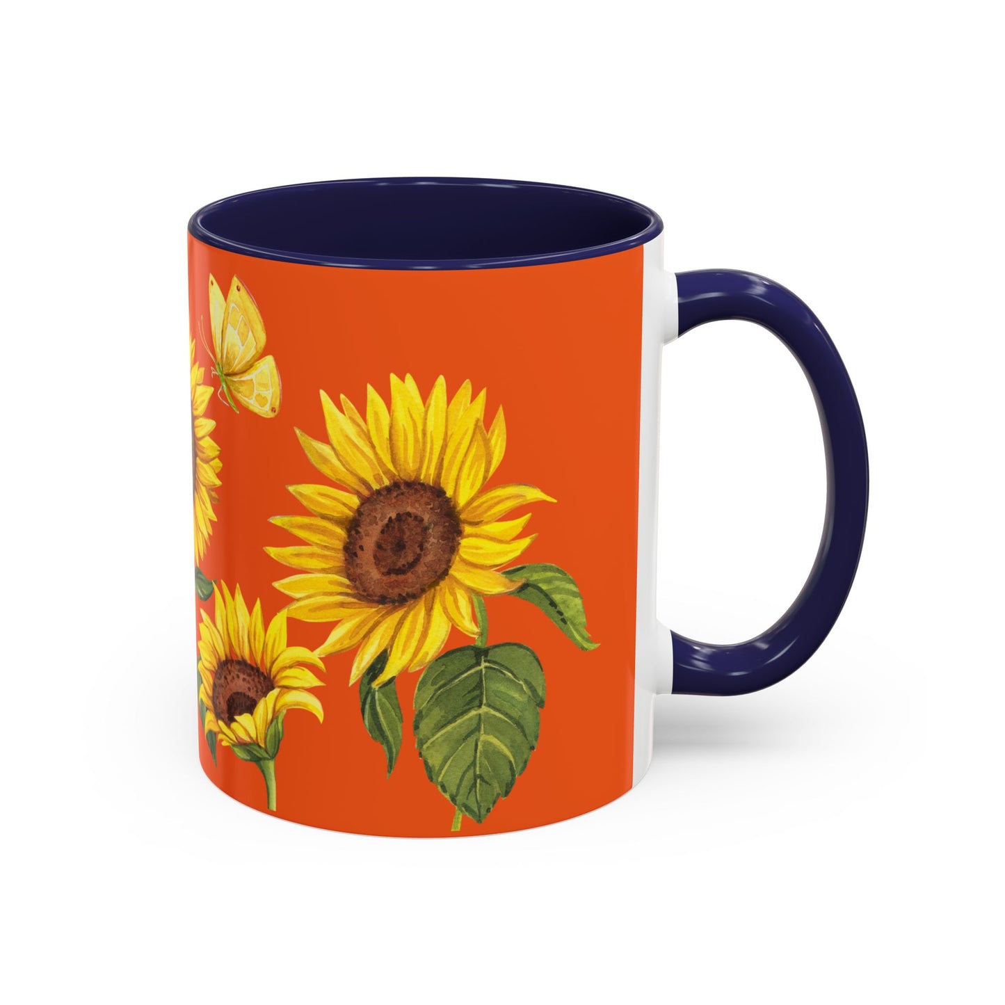 Sunflowers Accent Coffee Mug (11, 15oz)