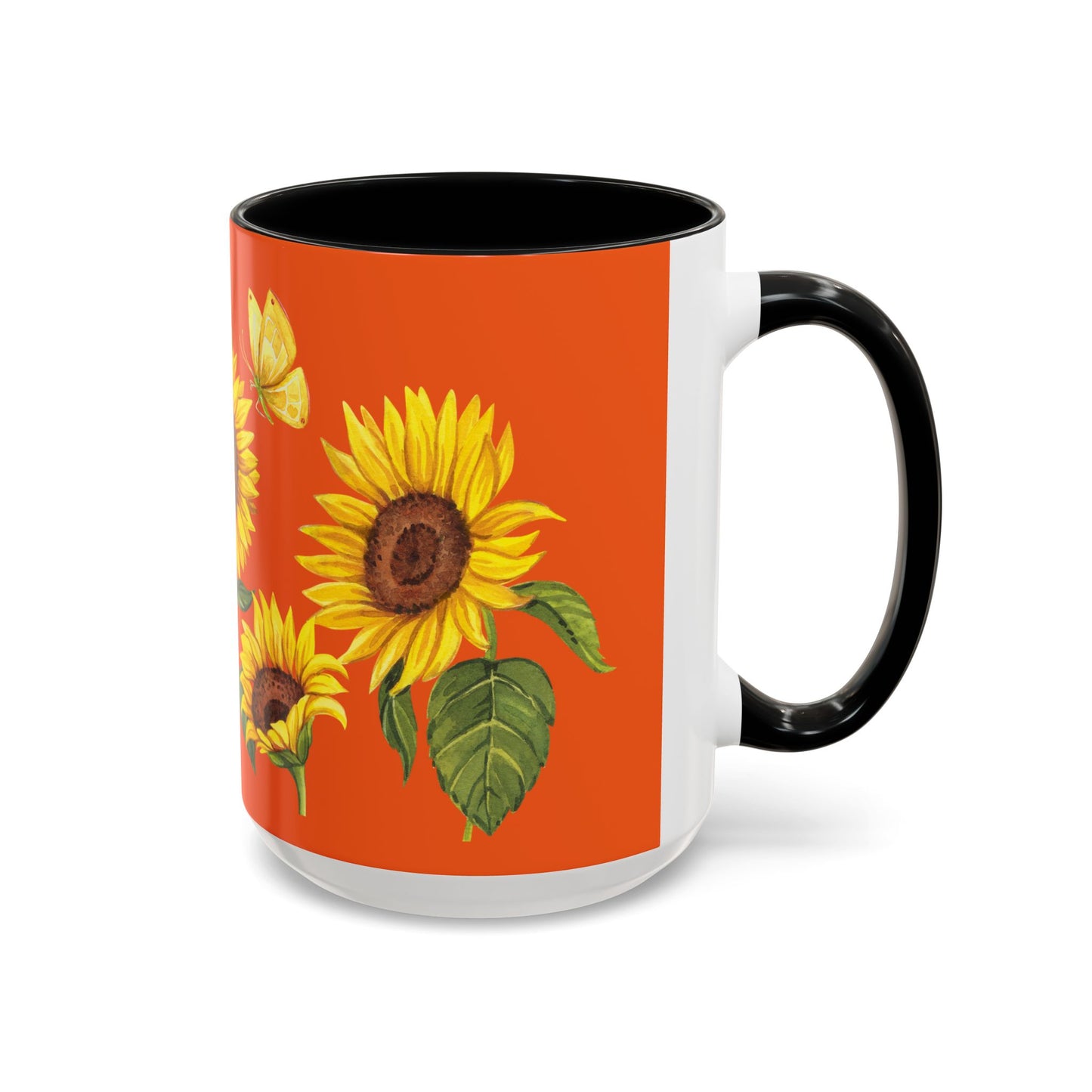 Sunflowers Accent Coffee Mug (11, 15oz)