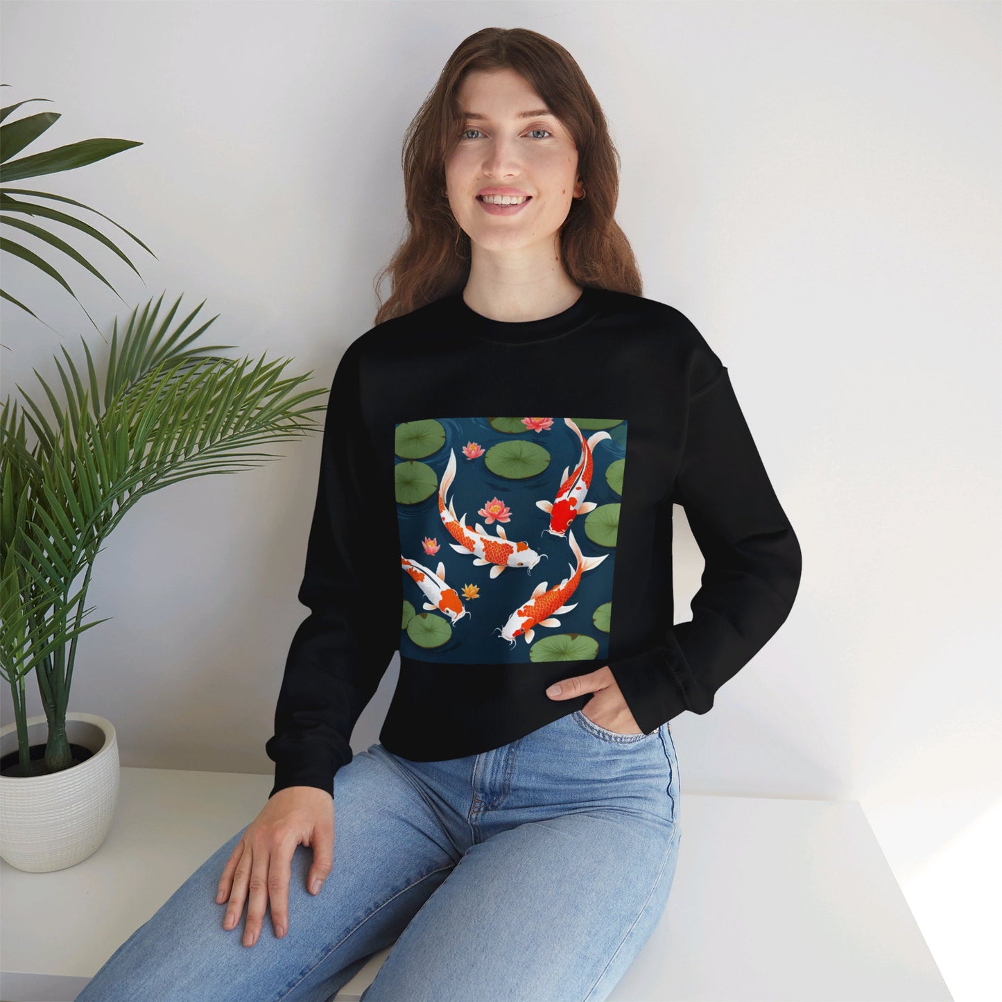 Koi fish | Unisex Heavy Blend™ Crewneck Sweatshirt