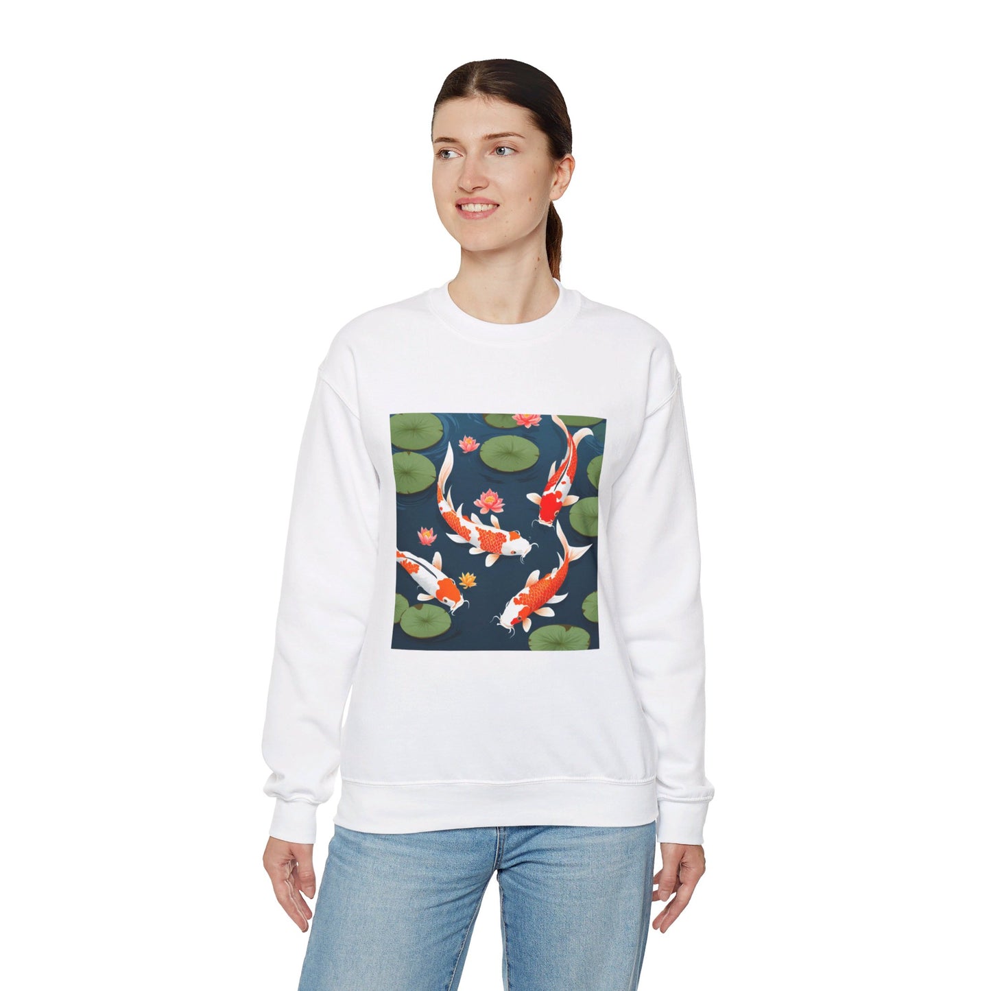 Koi fish | Unisex Heavy Blend™ Crewneck Sweatshirt