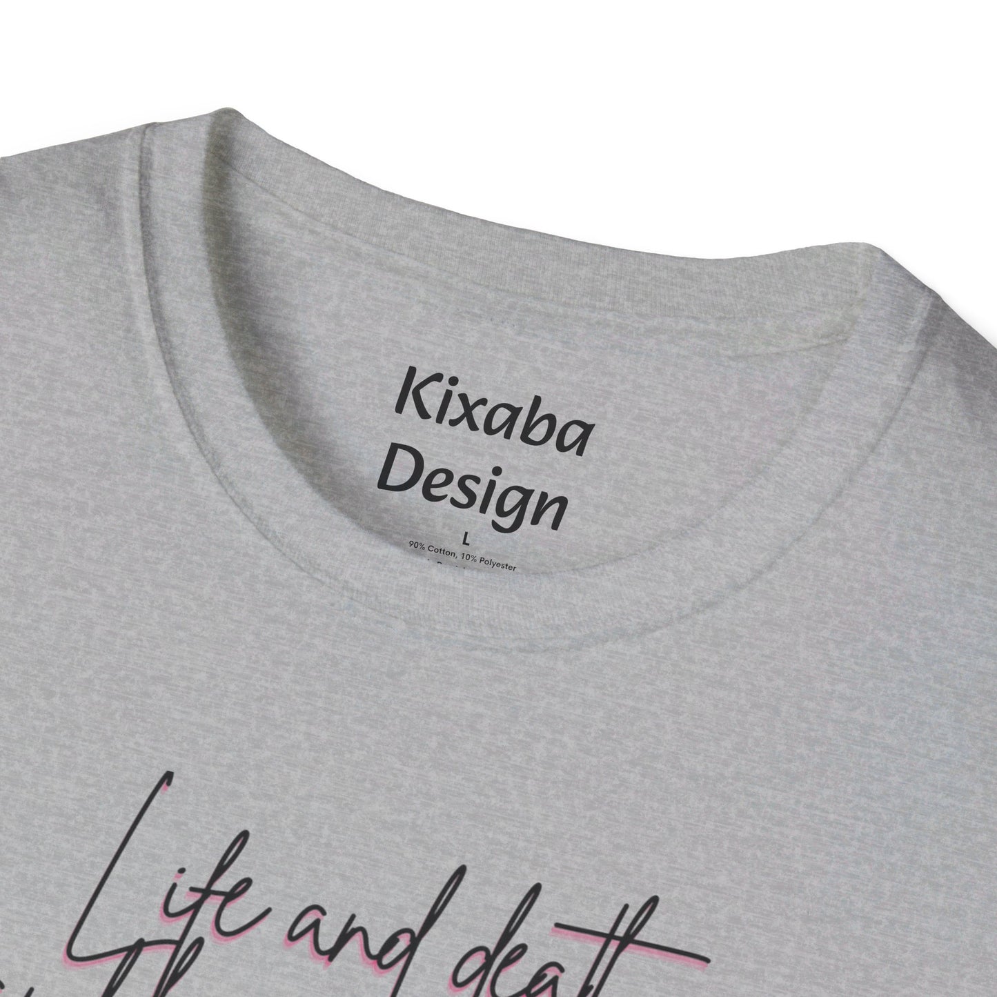 Life and Death | Unisex Softstyle T-Shirt