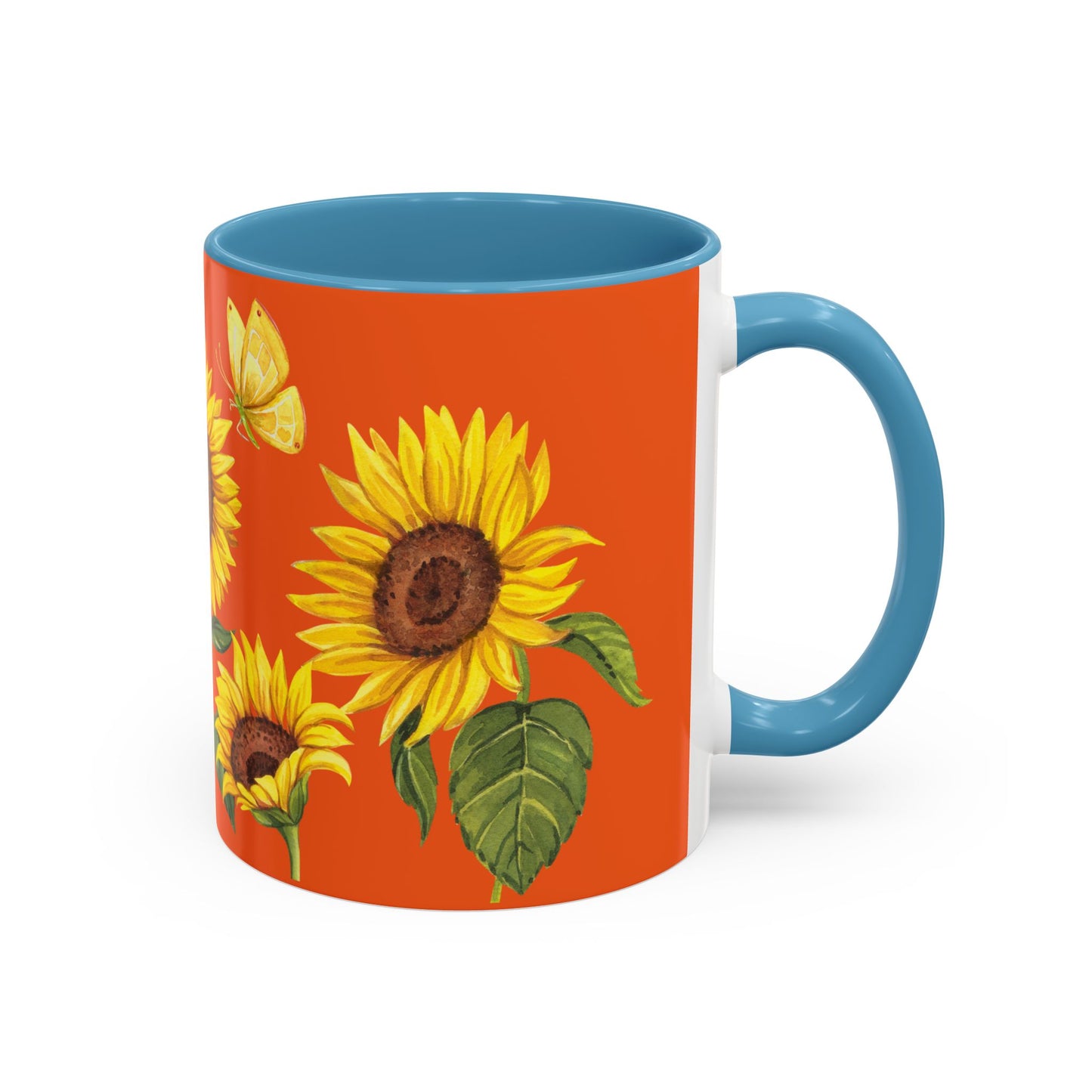 Sunflowers Accent Coffee Mug (11, 15oz)