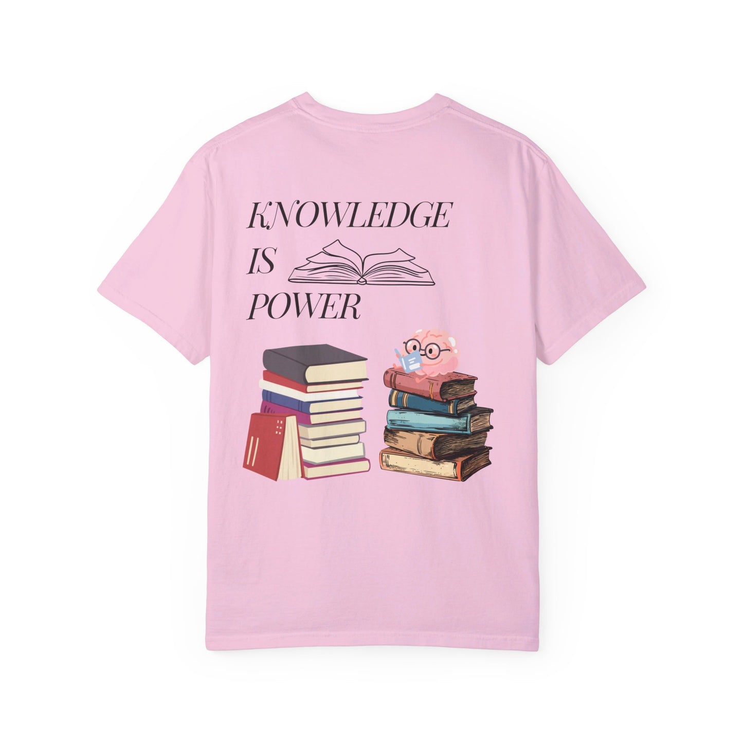 Easily distracted by books | Unisex Garment-Dyed T-shirt