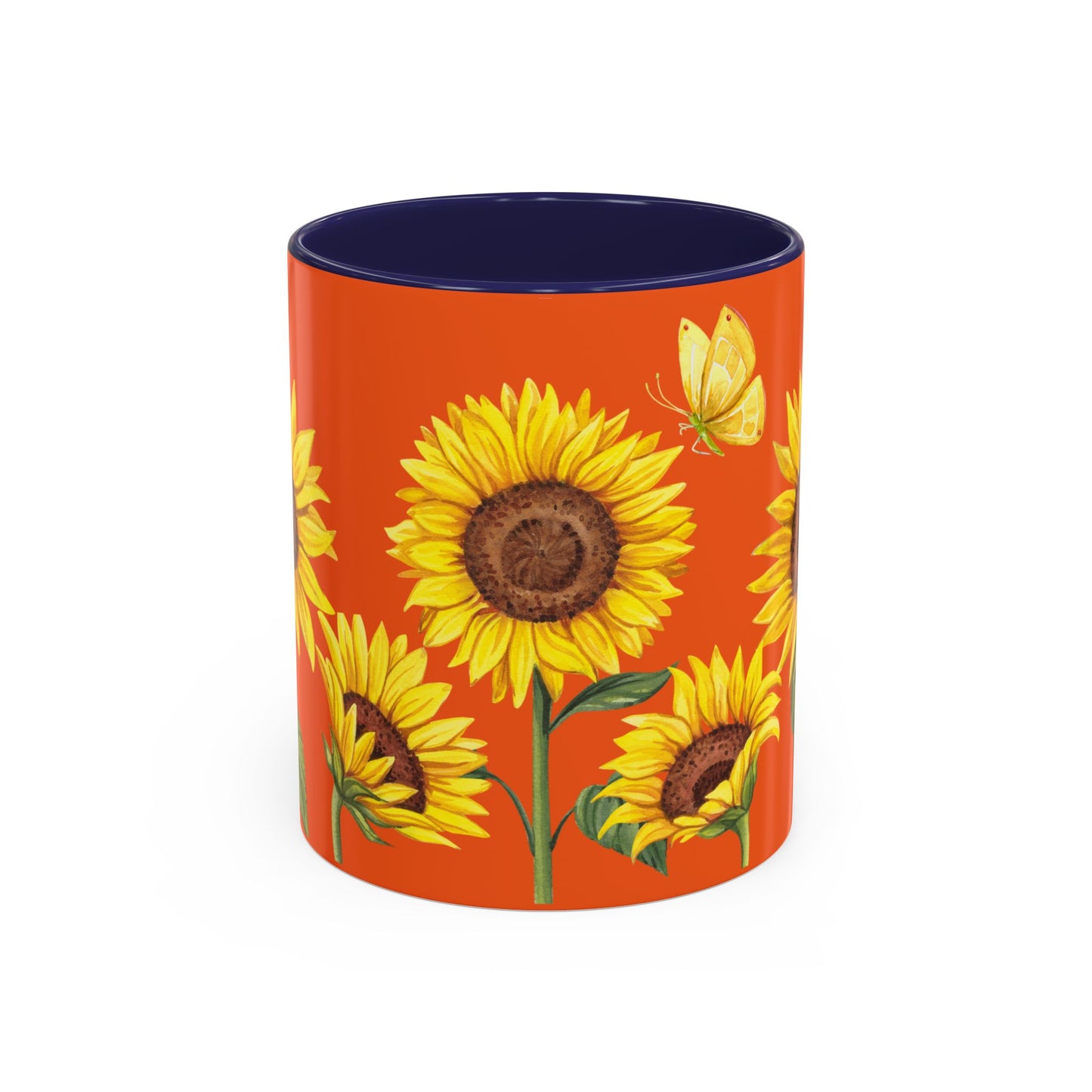 Sunflowers Accent Coffee Mug (11, 15oz)