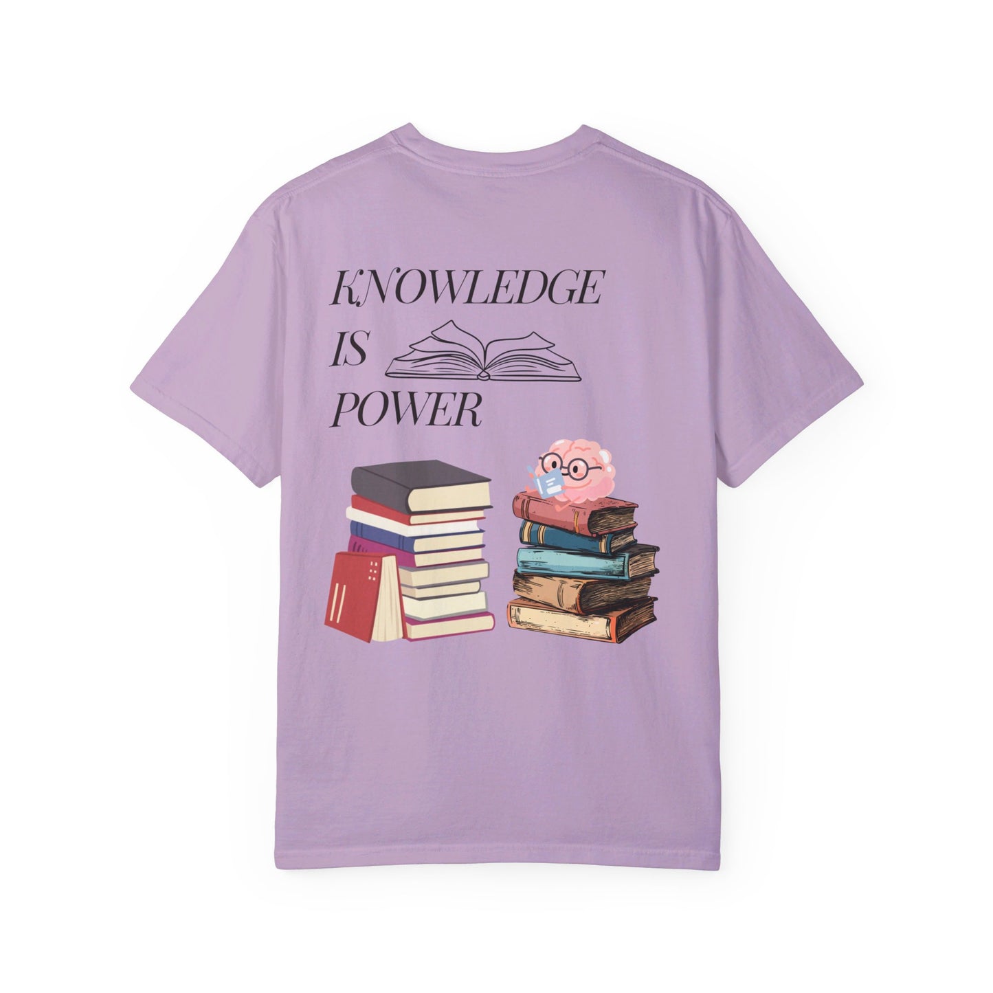 Easily distracted by books | Unisex Garment-Dyed T-shirt