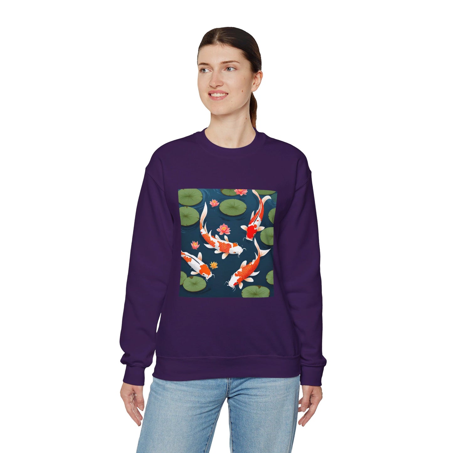 Koi fish | Unisex Heavy Blend™ Crewneck Sweatshirt