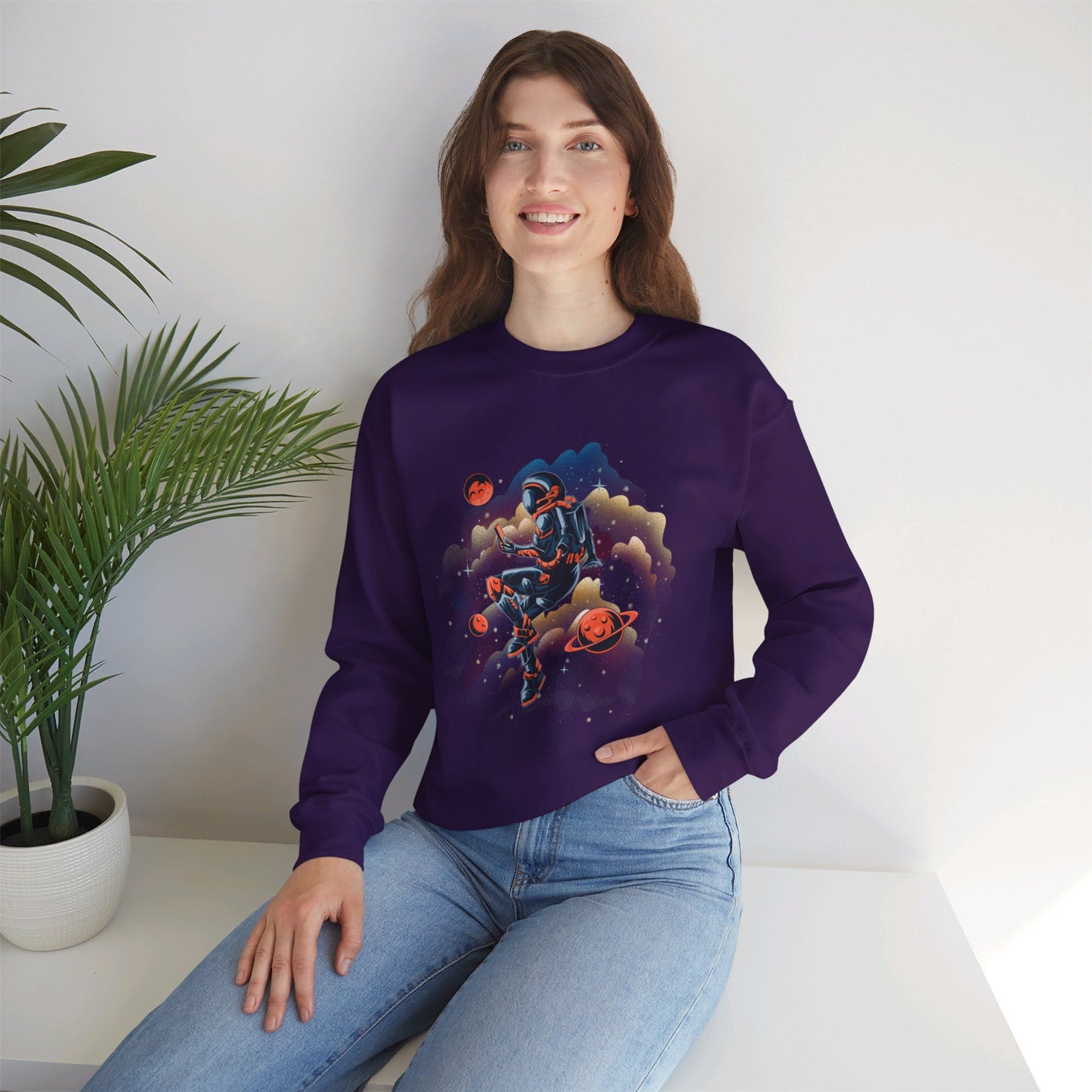 Astronaut | Unisex Heavy Blend™ Crewneck Sweatshirt