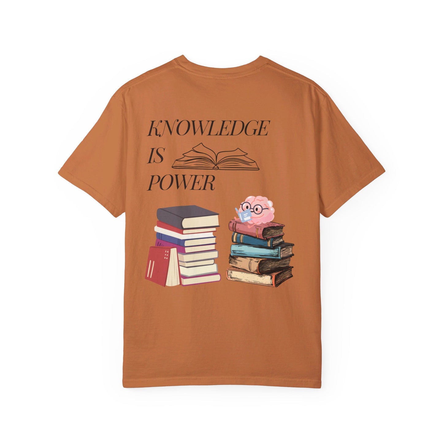 Easily distracted by books | Unisex Garment-Dyed T-shirt