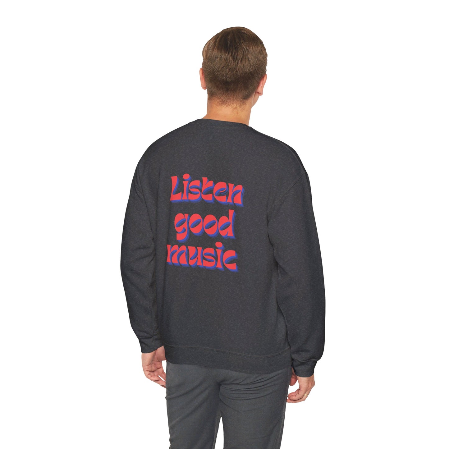 Listen Good Music | Unisex Heavy Blend™ Crewneck Sweatshirt