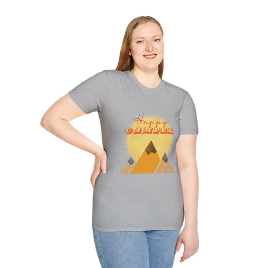 The Happy Camper | Unisex Softstyle T-Shirt