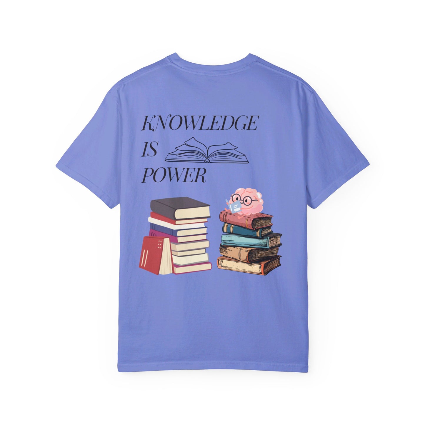 Easily distracted by books | Unisex Garment-Dyed T-shirt