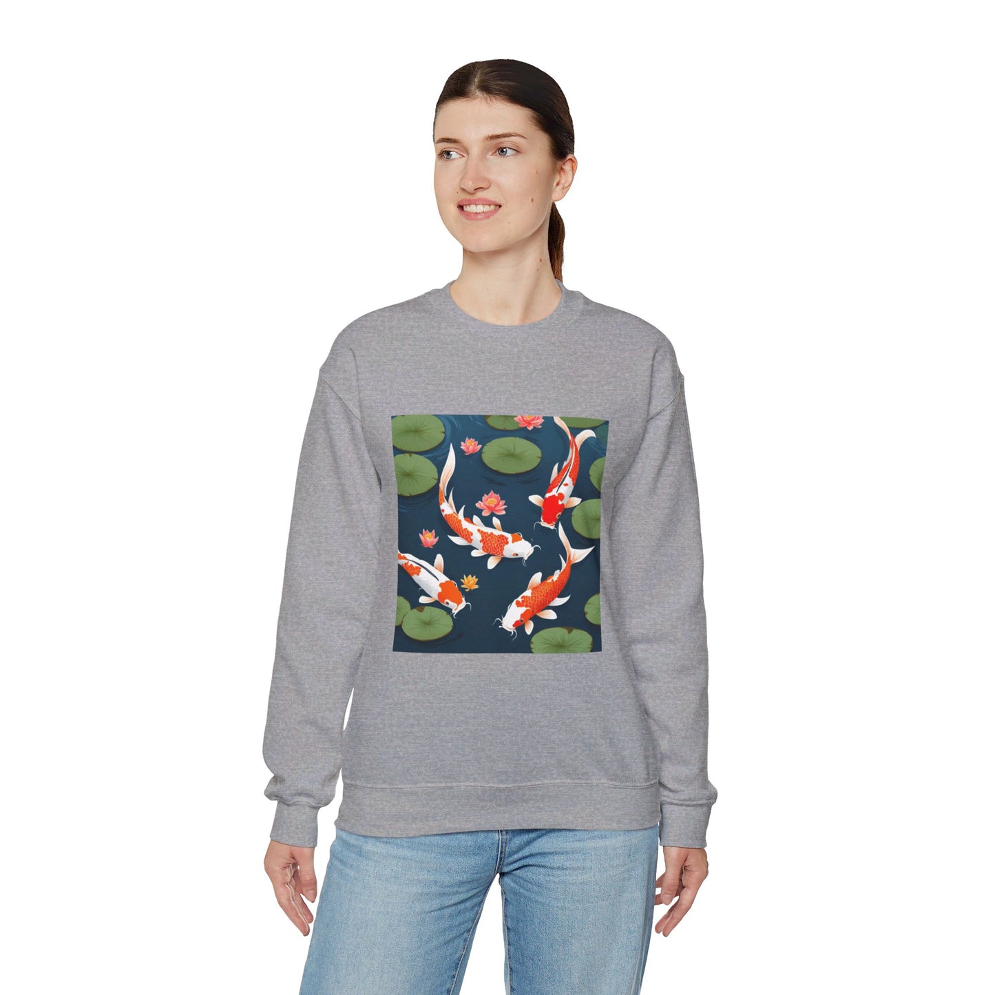 Koi fish | Unisex Heavy Blend™ Crewneck Sweatshirt